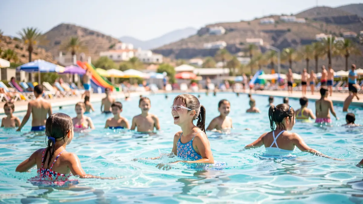 Imagen genérica de niños y adolescentes disfrutando de actividades de verano en Canarias.
