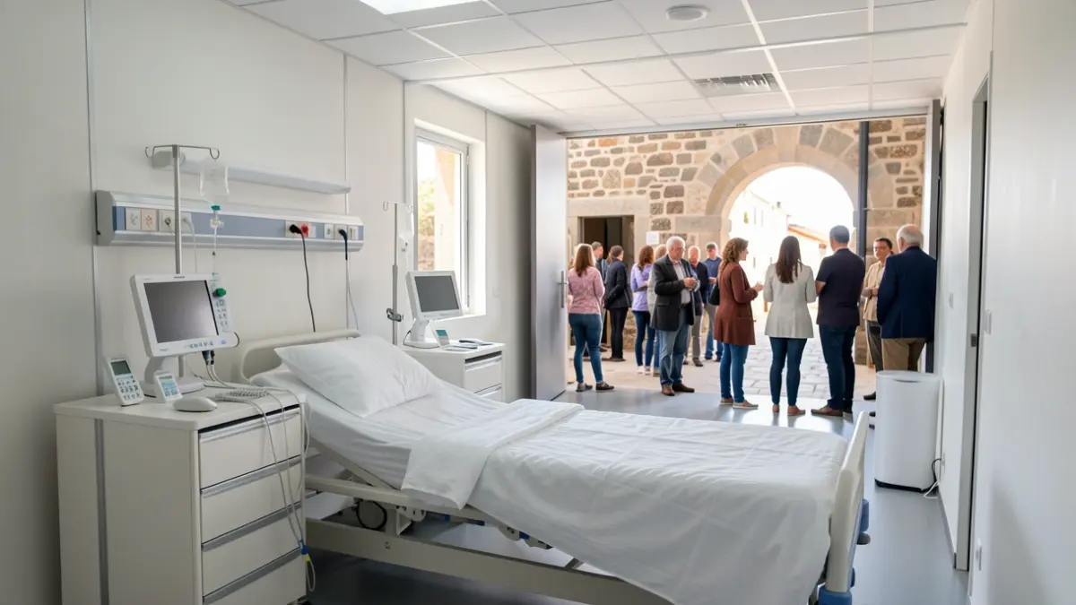 Generic image of a hospital room in the Canary Islands.
