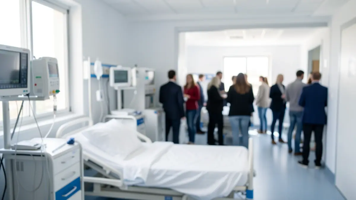 Generic image of a hospital room in the Canary Islands.