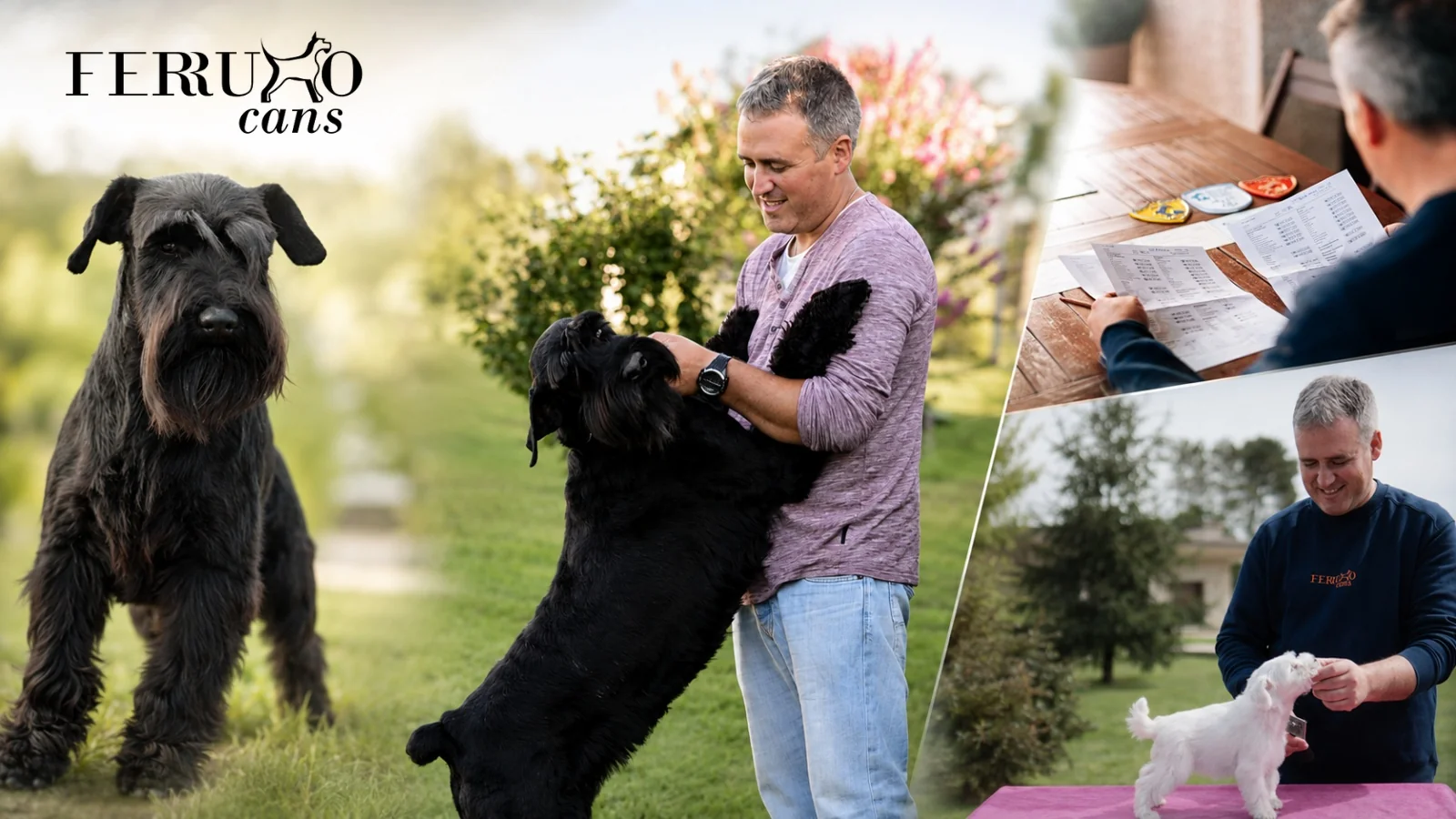 Ferruxo Cans se consolida como referente del Schnauzer miniatura y gigante tras su éxito en el World Dog Show 2026