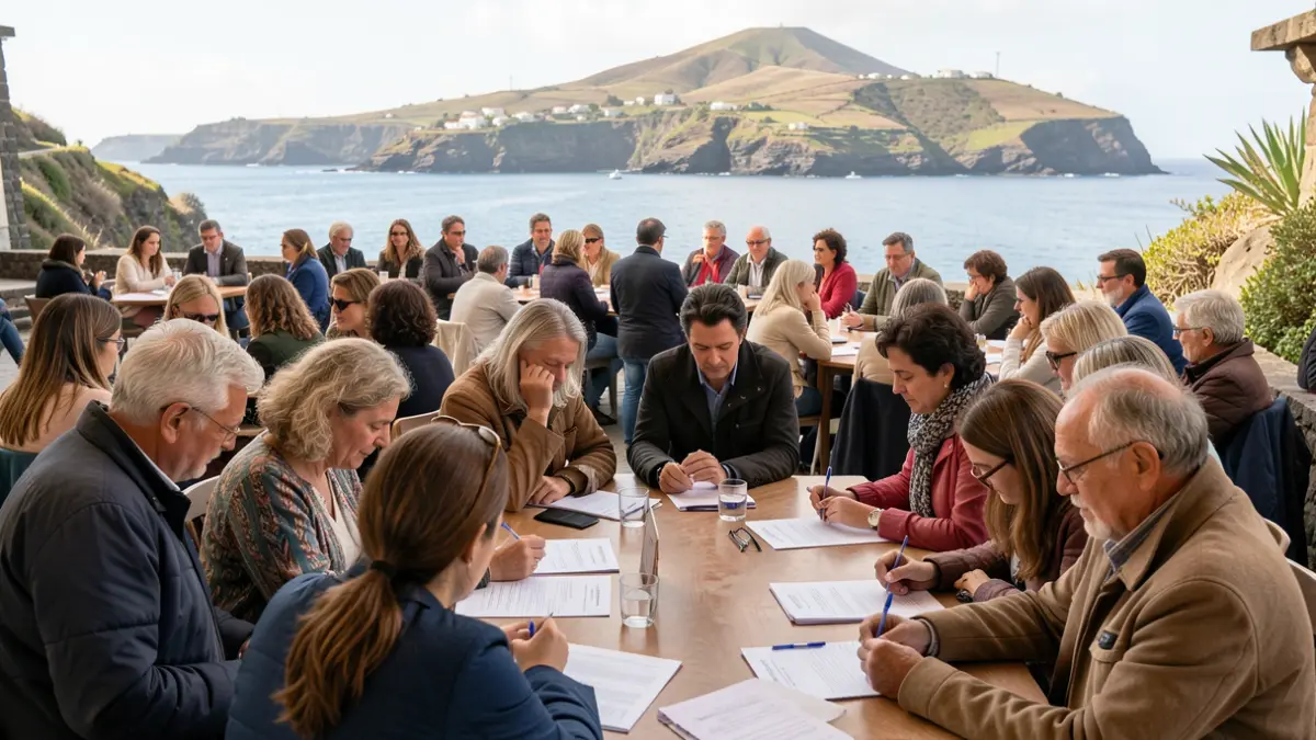 Generic image of people participating in a citizen consultation process.