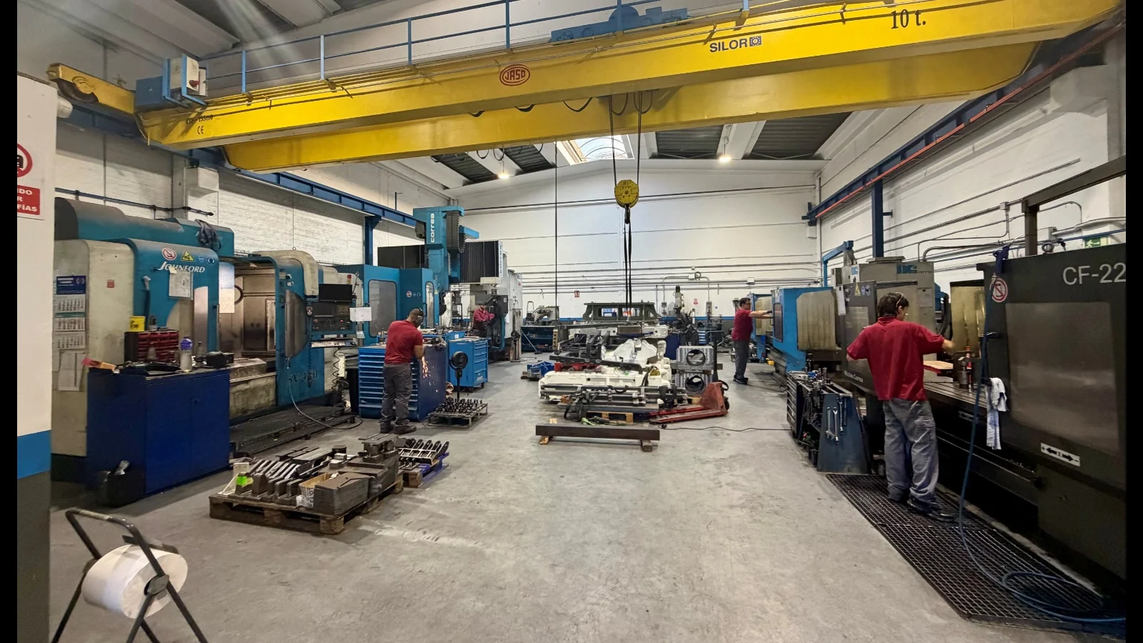 T. Silor: A potential family business with a heavy workload, one of the last to machine for die-making
