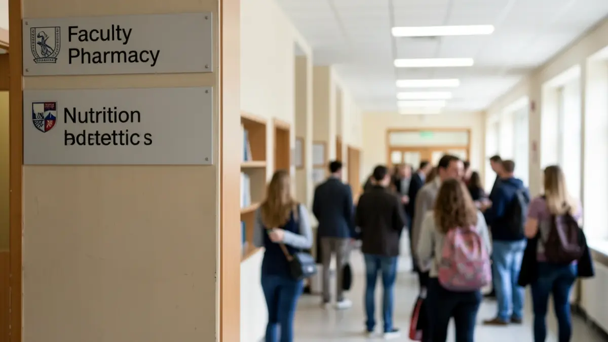 Generic image of a university faculty entrance.