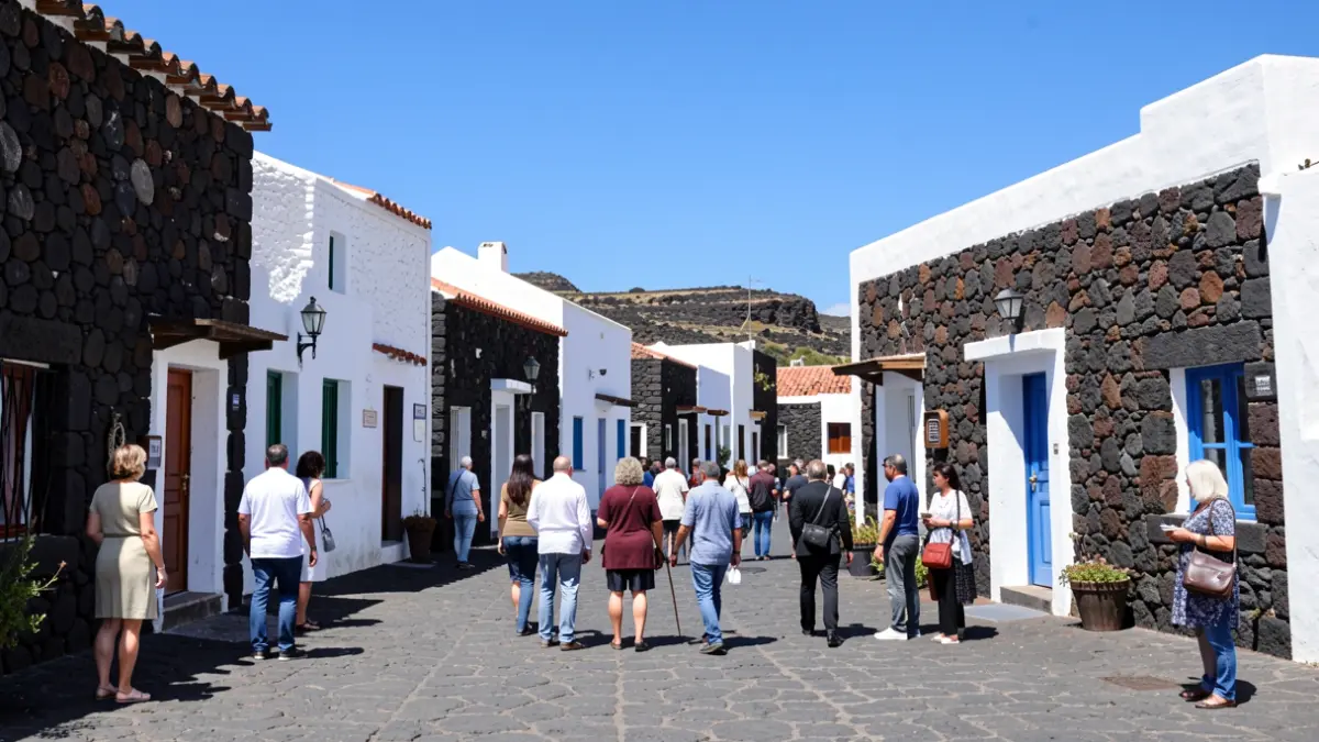 Generic image of traditional Canarian architecture in Yaiza, Lanzarote.
