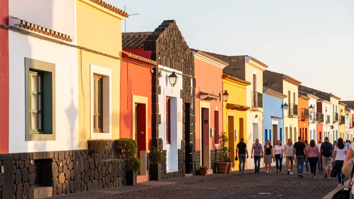 Imagen genérica de arquitectura tradicional canaria en Arrecife.