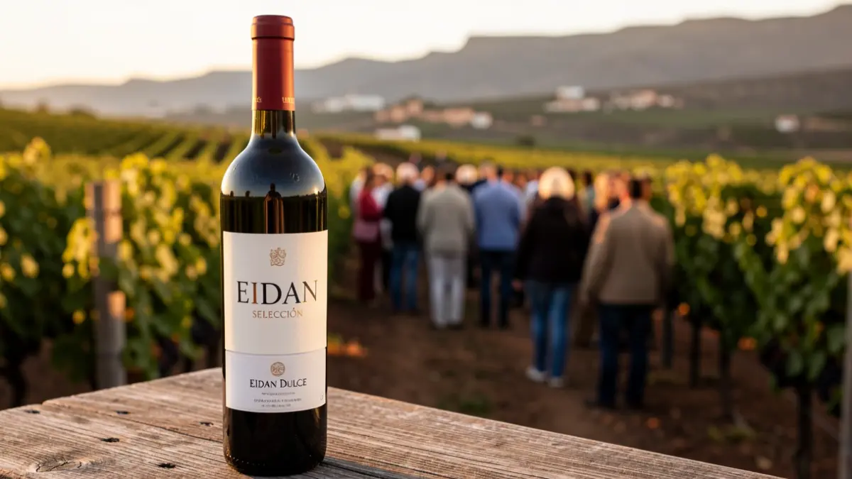 Botellas de vino premiadas de Bodega Ventura en Gran Canaria.