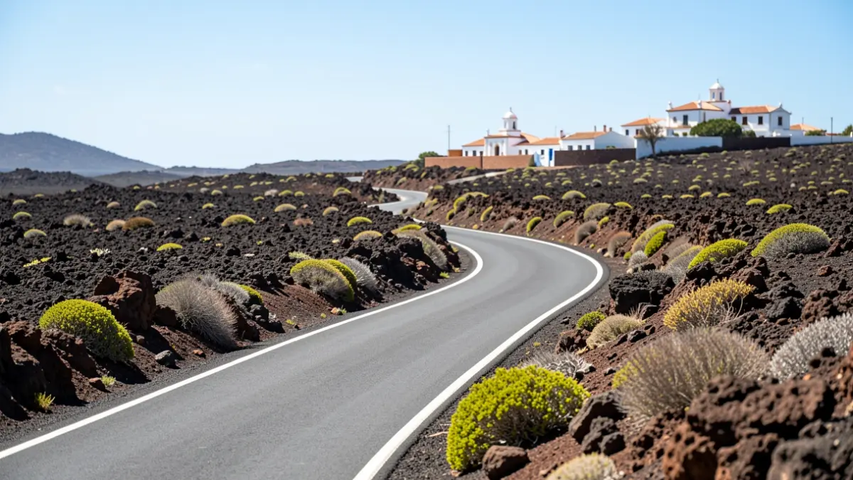 Imagen genérica de una carretera en Fuerteventura.