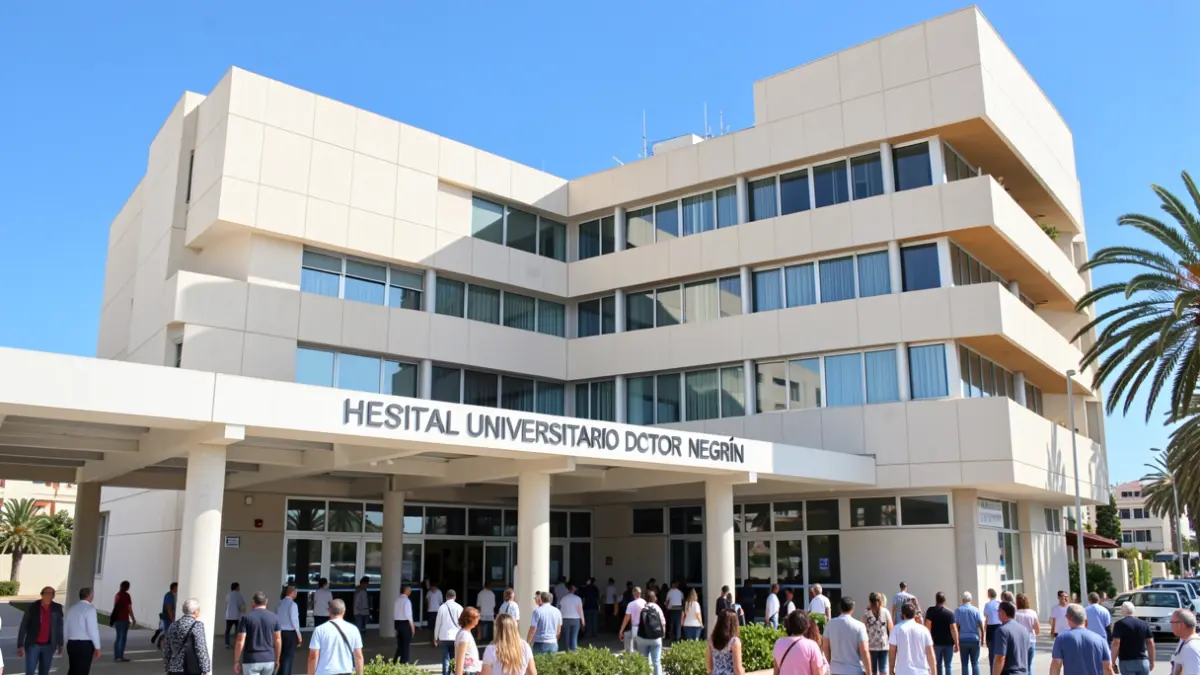 Generic image of the Hospital Universitario Doctor Negrín in Gran Canaria.