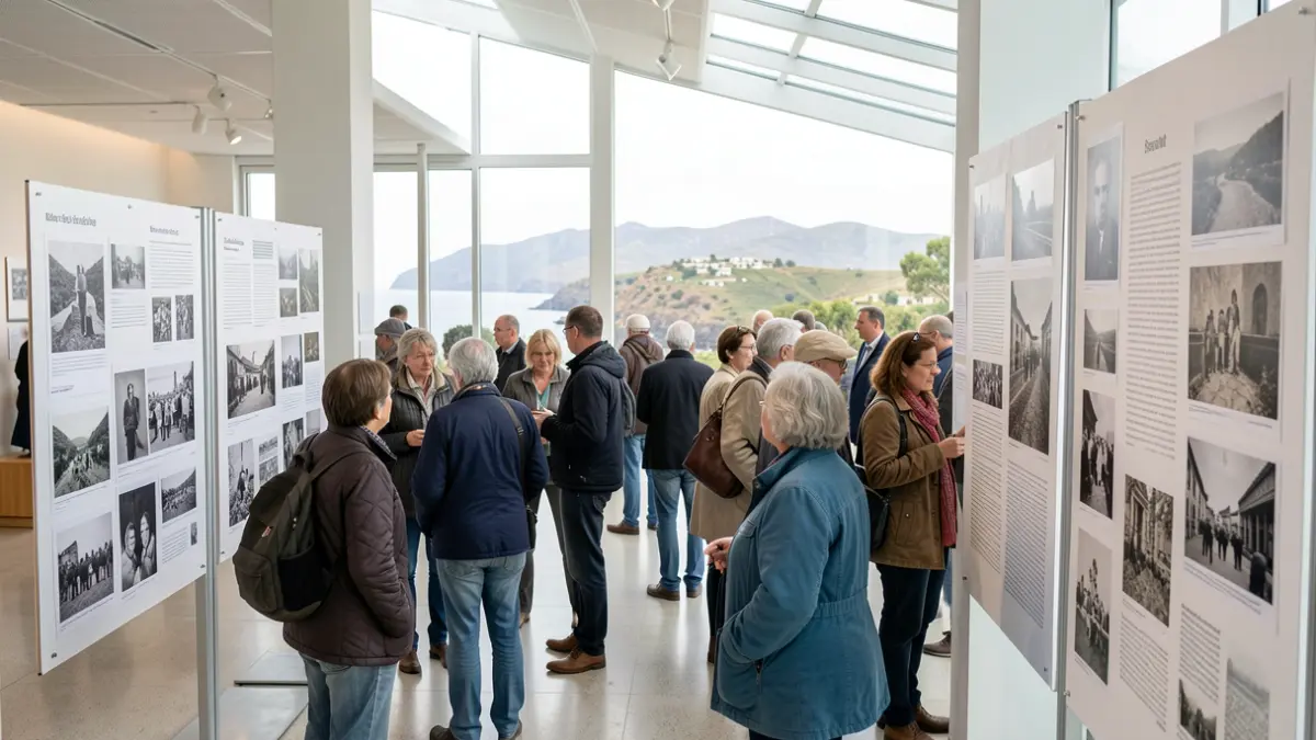 Imagen de la exposición sobre la historia del matrimonio igualitario y los derechos LGTBI en Canarias.