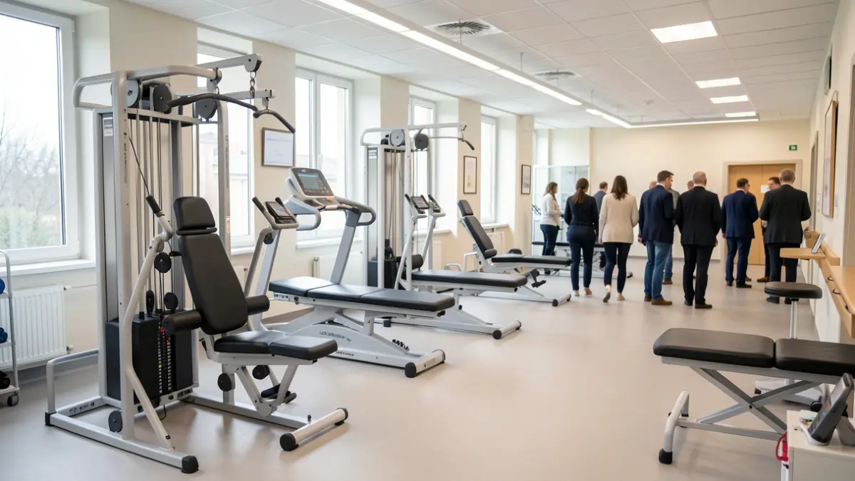 Imagen genérica de una sala de fisioterapia en un hospital.
