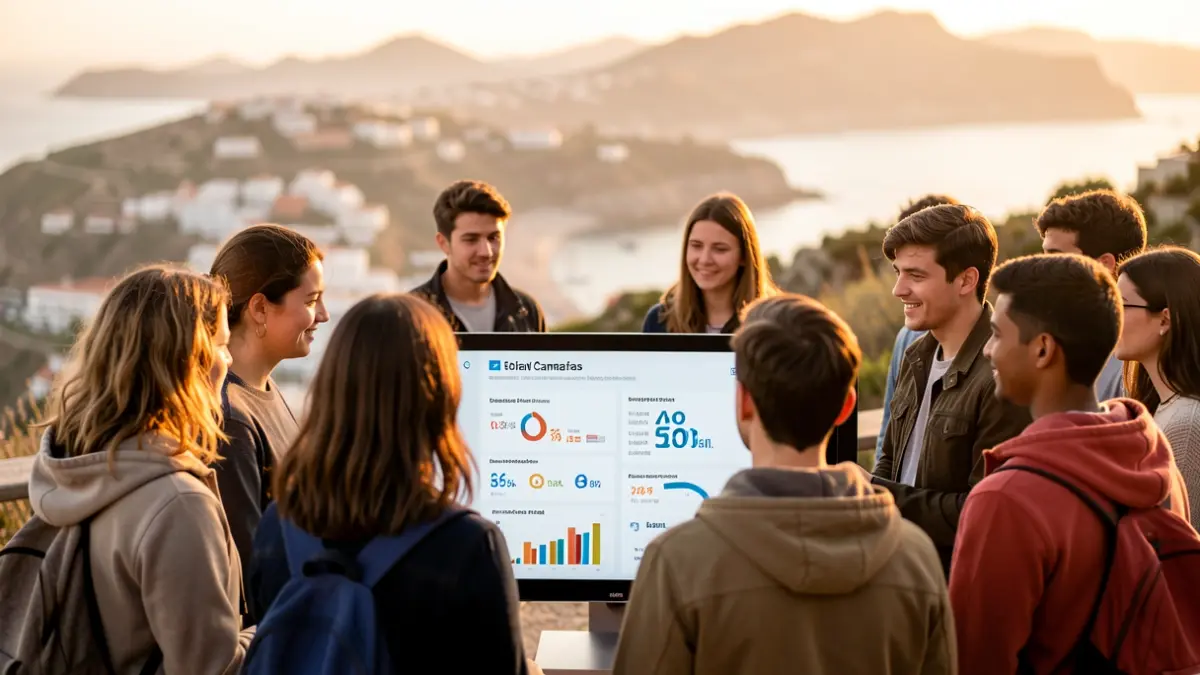 Generic image of Canarian students interested in Vocational Training.