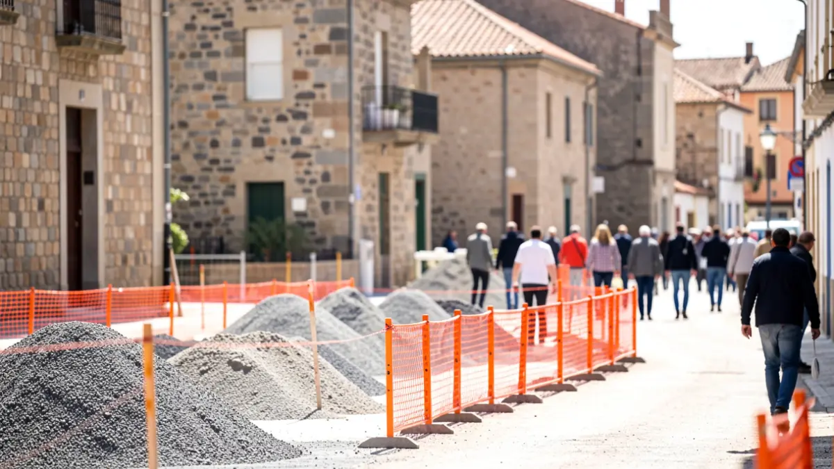 Generic image of urban improvement works.