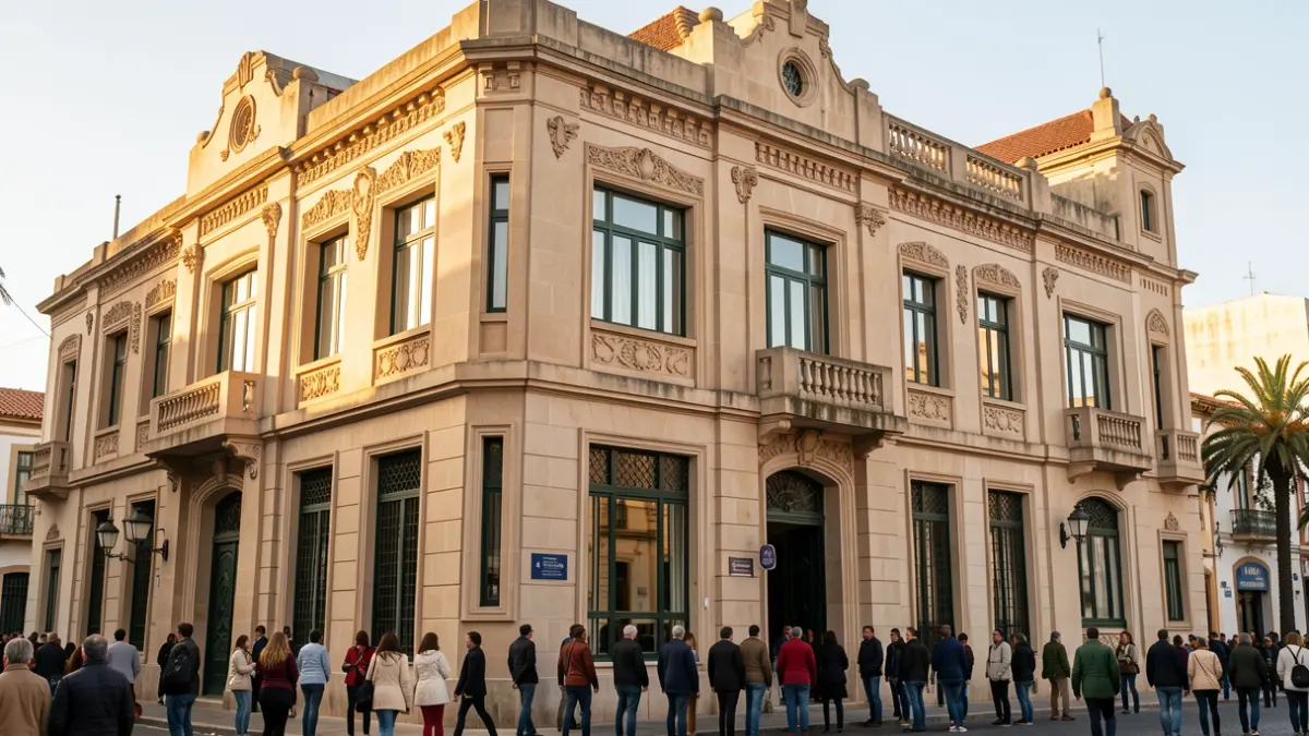 Fachada de la Casa Samsó, un edificio histórico en Santa Cruz de Tenerife.