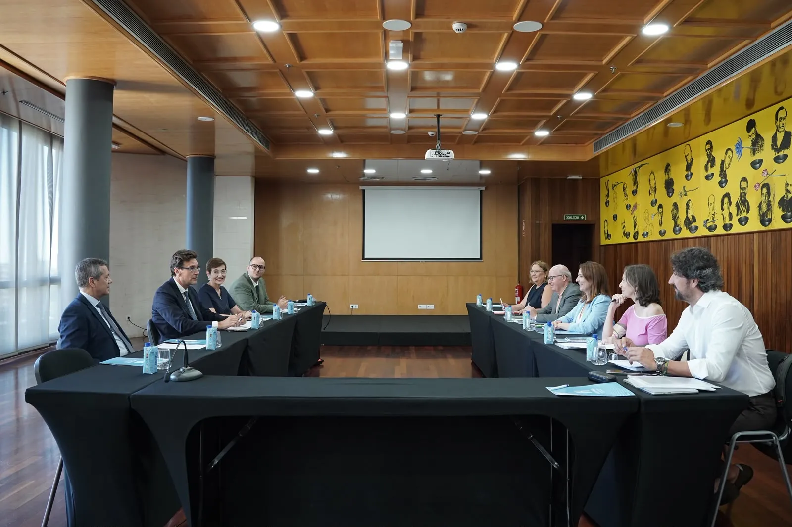 Gobierno de Canarias y TSJC coordinan la Justicia en Tenerife