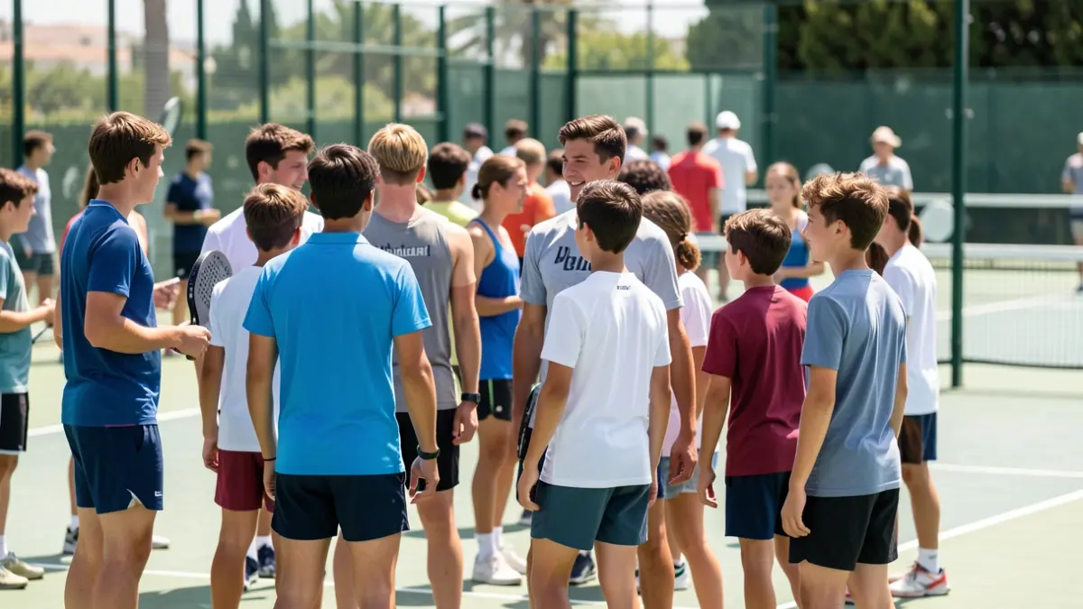 Imagen genérica de jóvenes deportistas canarios en un evento deportivo.