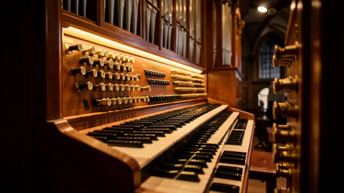Generic image of a pipe organ.