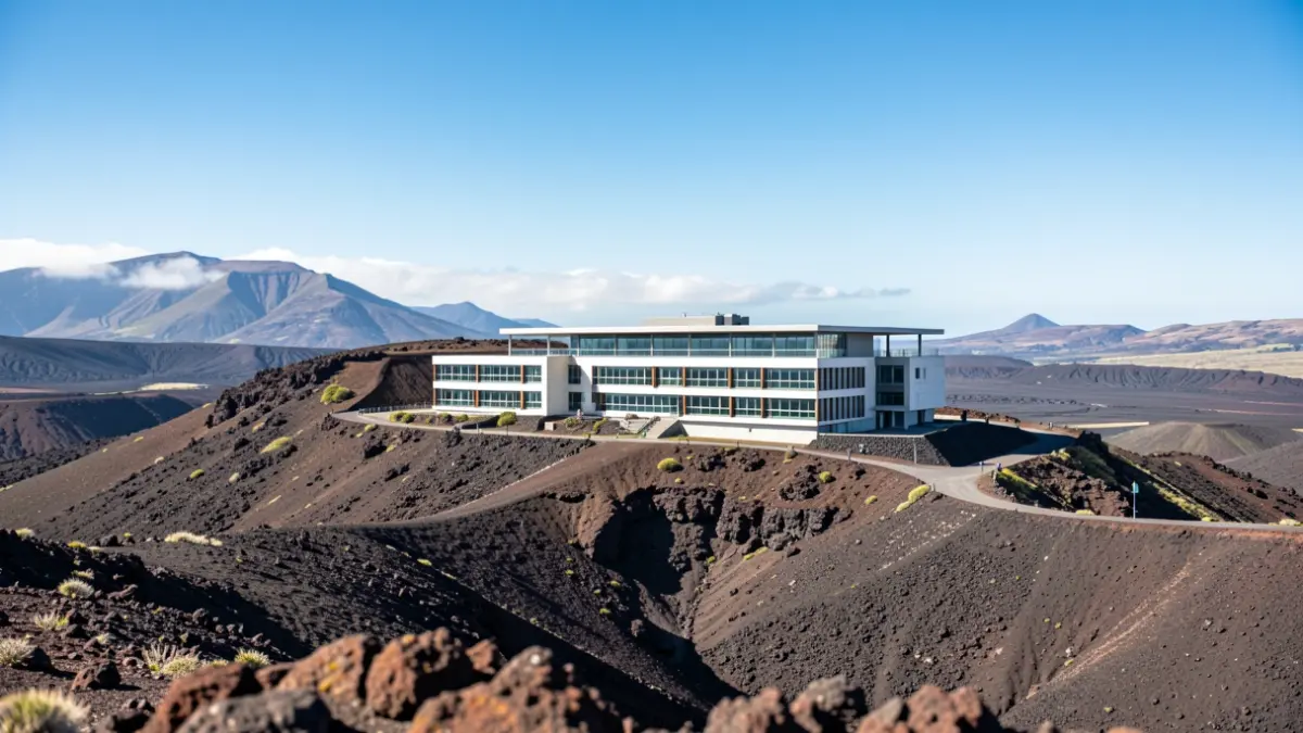 Image of the South Campus of the University of La Laguna in Adeje, Tenerife.
