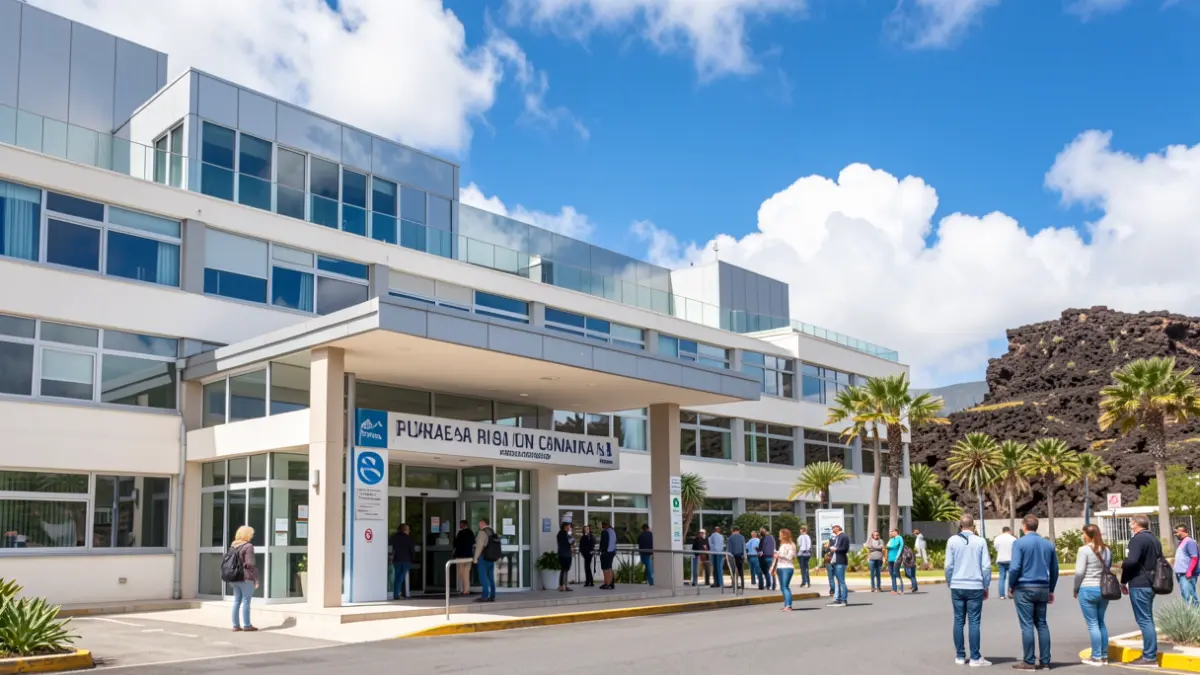 Generic image of a hospital in Canarias.