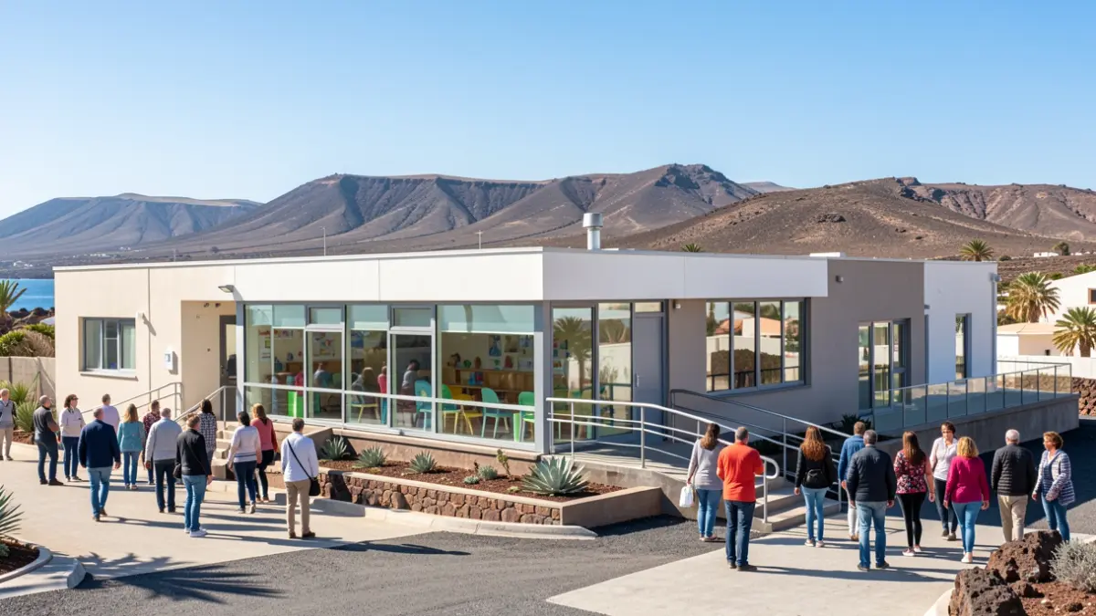 Imagen genérica de un centro de día moderno en Fuerteventura.