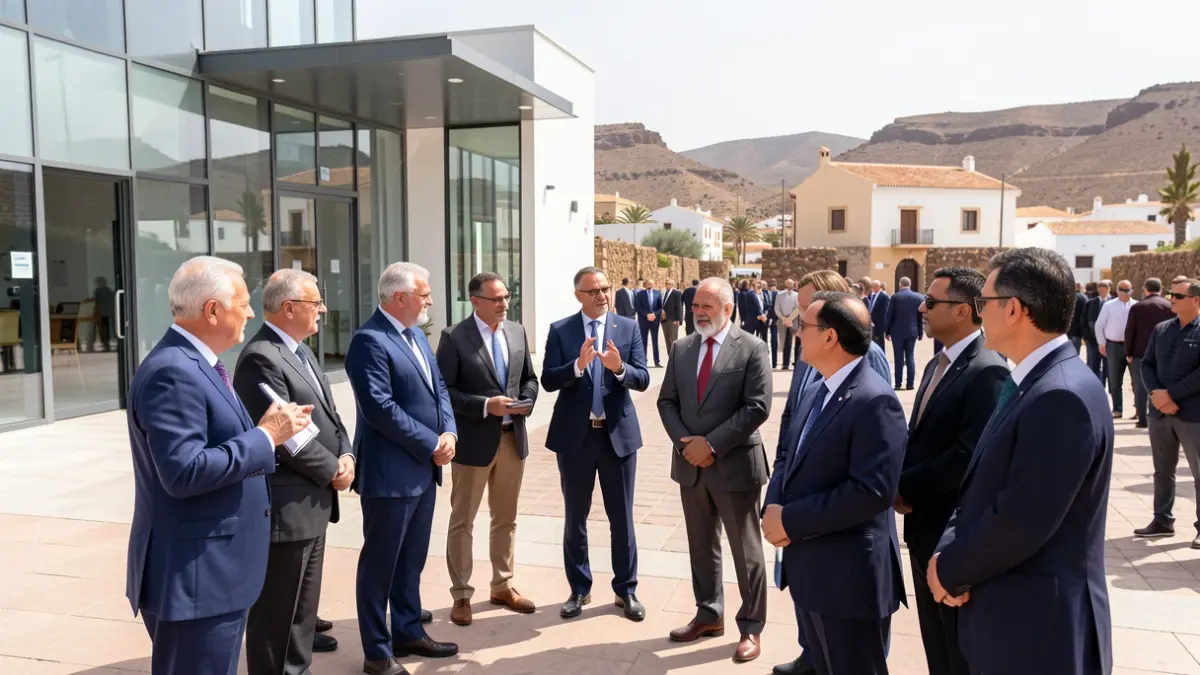 Mauritanian delegation visits the Mancomunidad del Sureste of Gran Canaria to exchange experiences in local management.