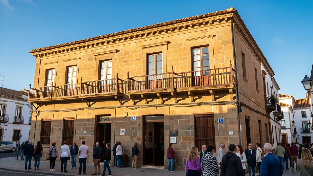 Facade of Casa Samsó in Santa Cruz de Tenerife.