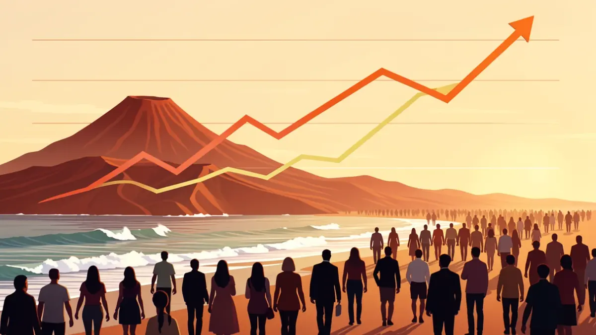 Generic image of economic and social data in the Canary Islands.