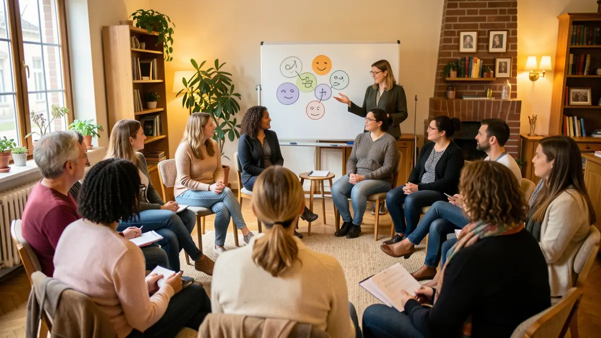 Imagen genérica de un taller de inteligencia emocional.
