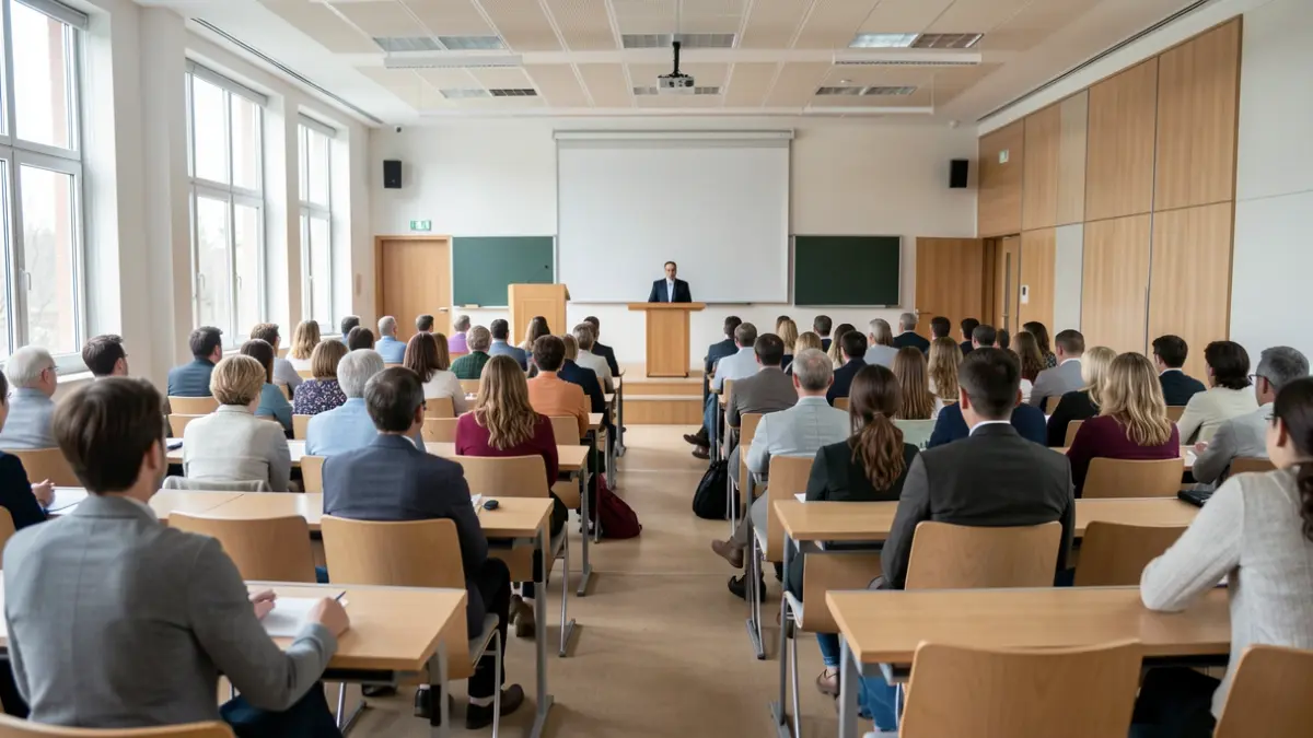 Imagen genérica de un aula universitaria.