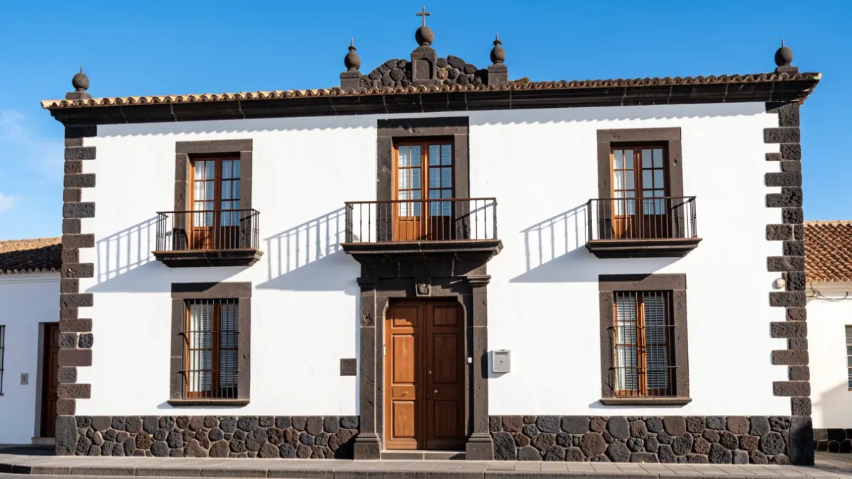 Fachada del Ayuntamiento de Arona.