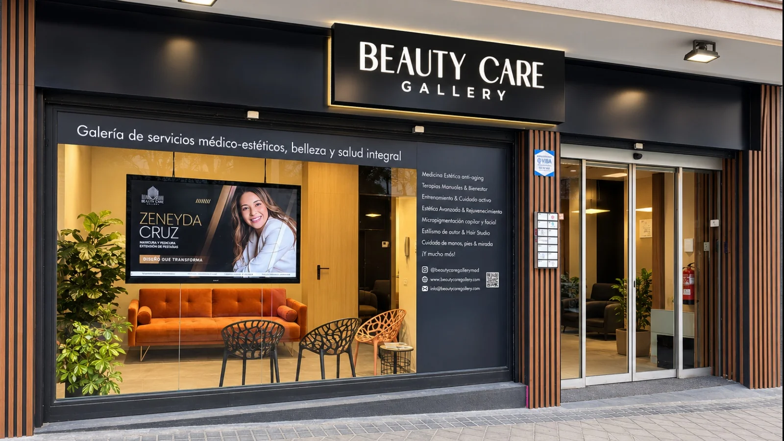 Beauty Care Gallery llena 12 de sus 14 espacios con un modelo para ejercer sin abrir una clínica propia