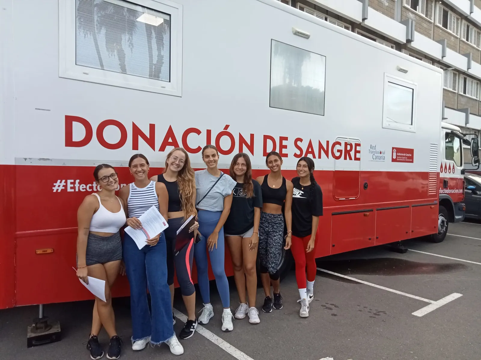 Campaña de donación de sangre en universidades y municipios canarios