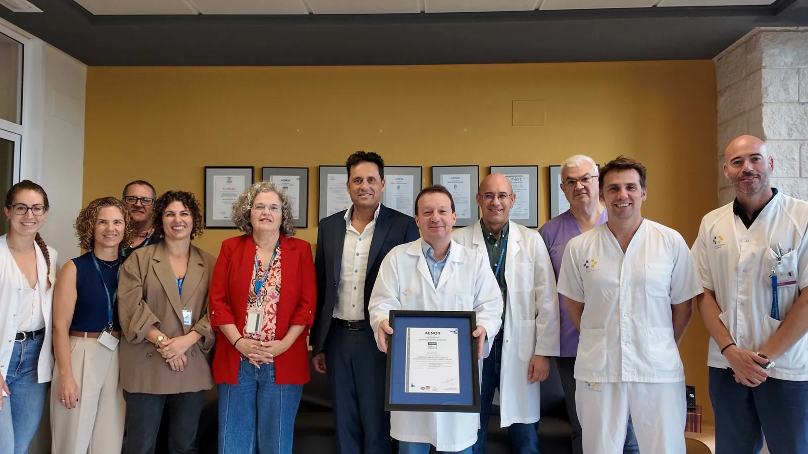 El Hospital Doctor Negrín obtiene el certificado ISO 14001 de gestión ambiental