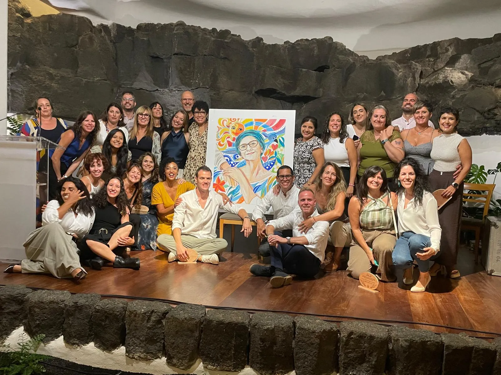 Profesionales de la Unidad de Oncohemtaologia