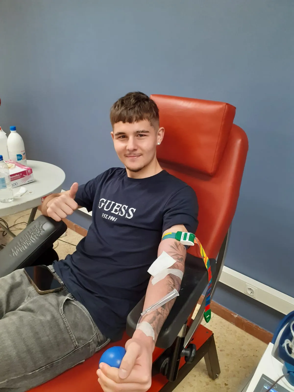Donante de sangre