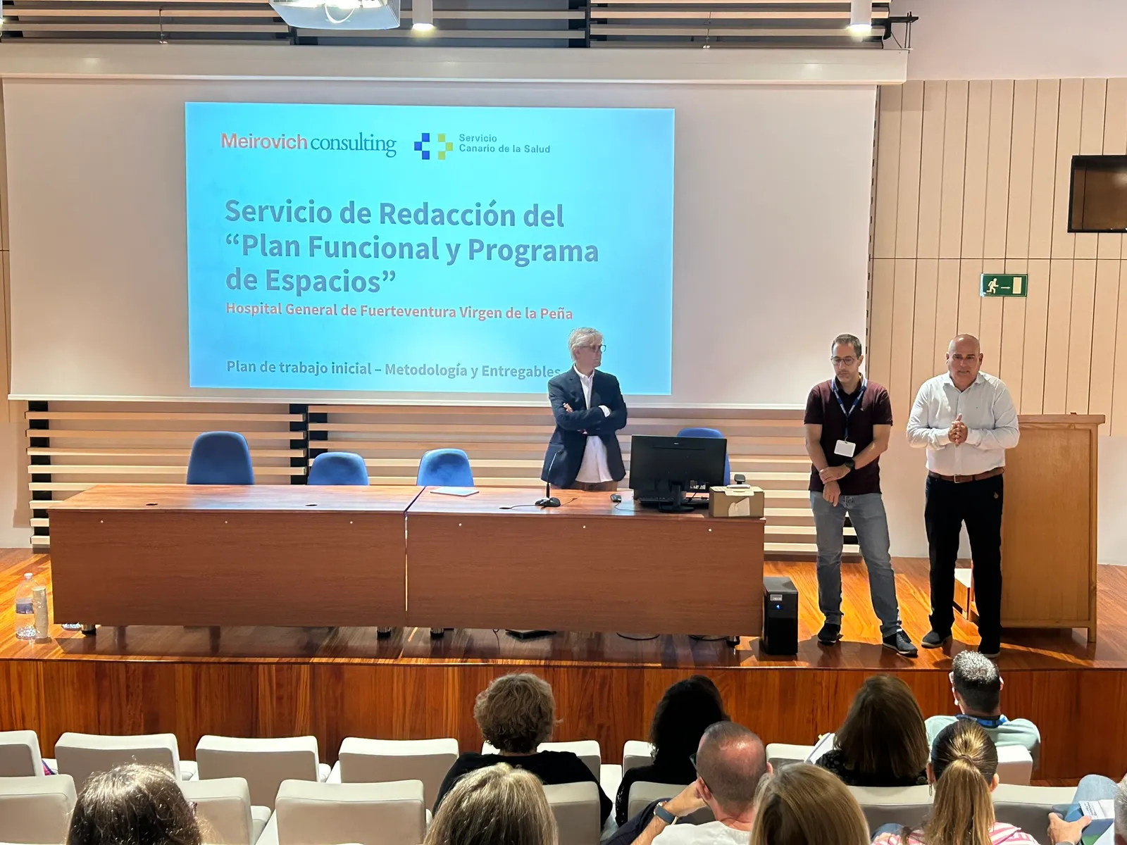 Presentación del plan funcional de Fuerteventura