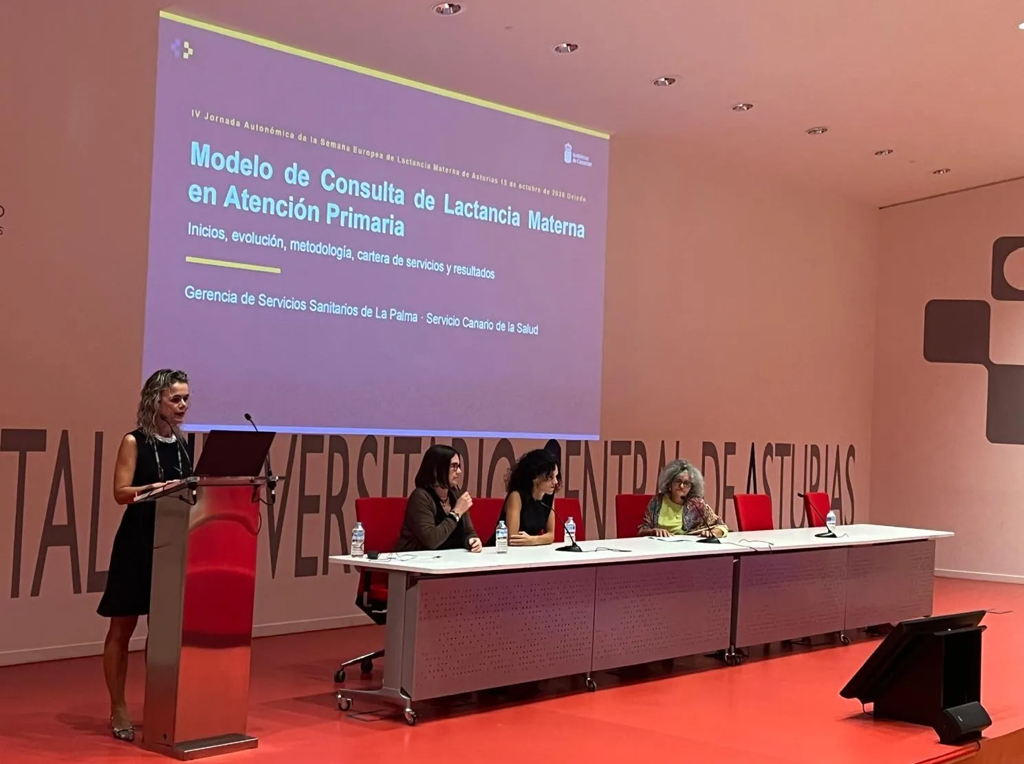 La Palma presenta su modelo de lactancia materna en un congreso nacional