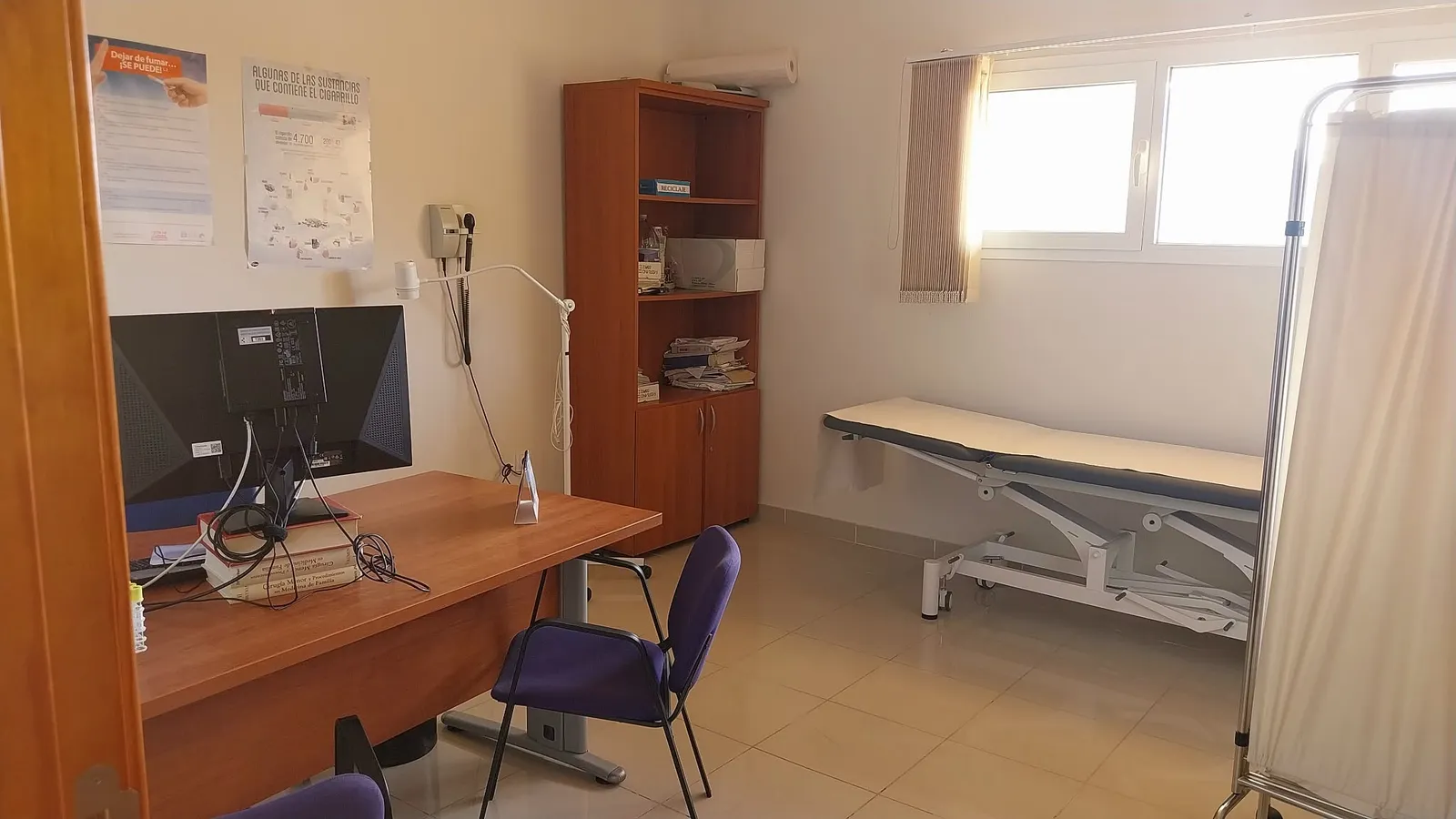 Consulta en un centro de salud de Fuerteventura