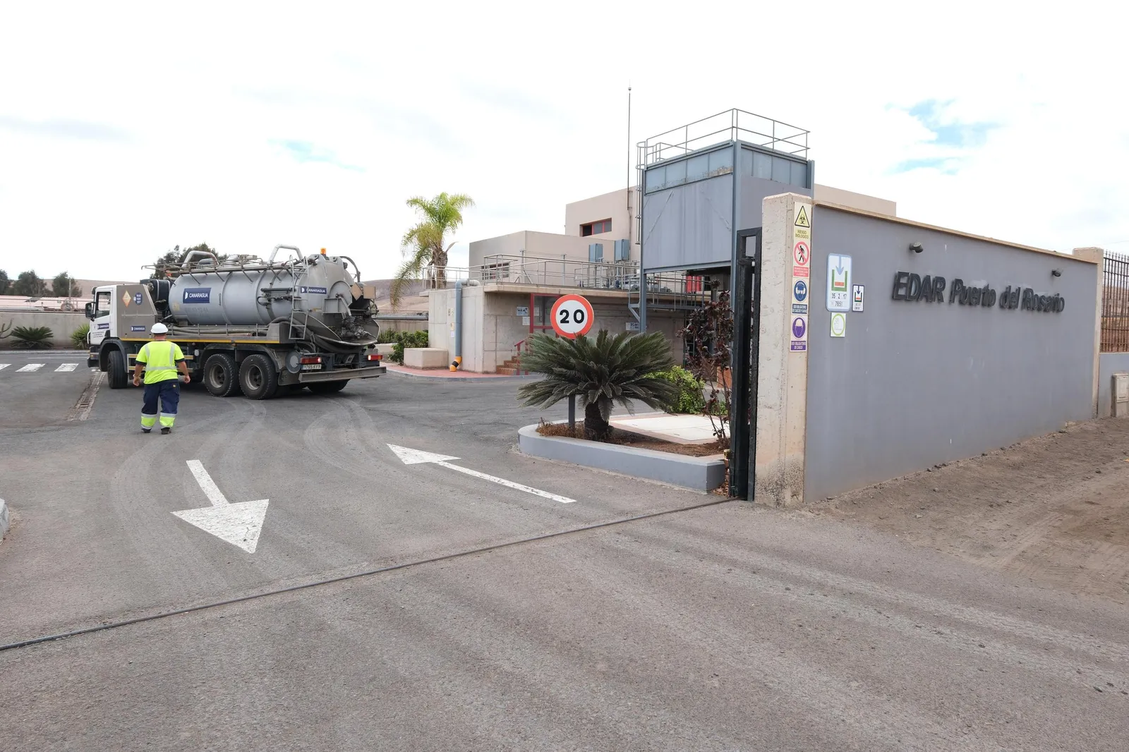 Licitan por 14,2 millones la ampliación de la depuradora de Puerto del Rosario